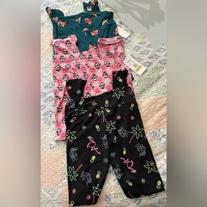 3 pair Christmas leggings